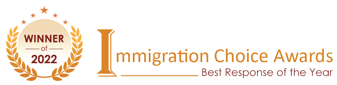 Immigration Choice Awards Winner 2022