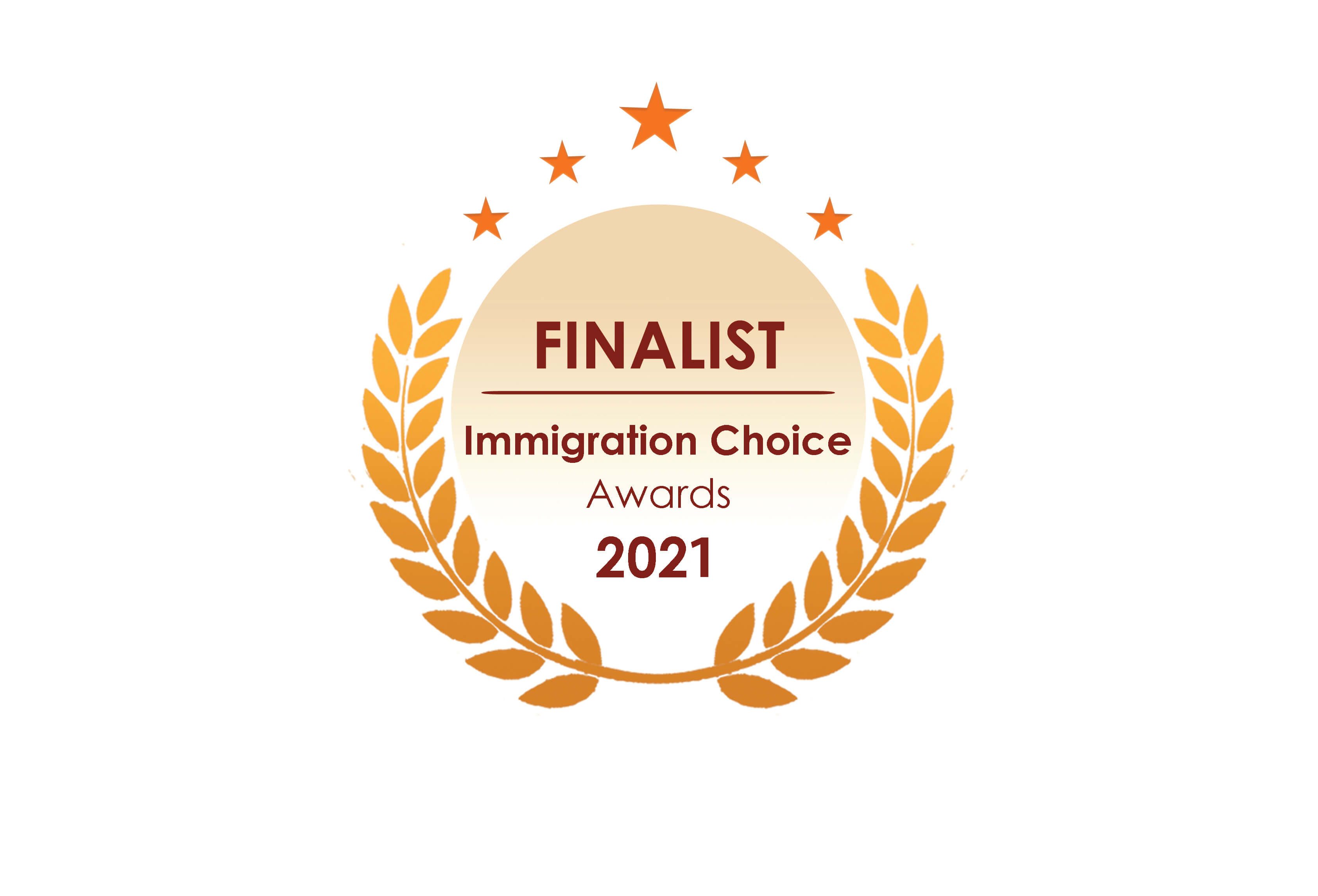 Immigration Choice Awards Finalist 2021