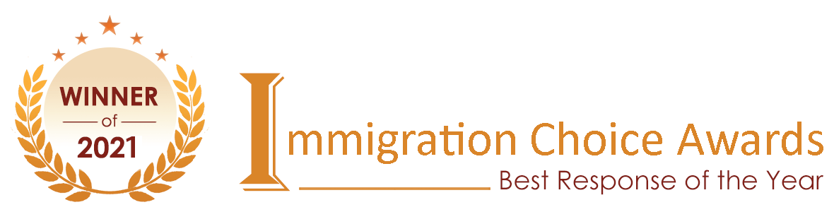 Immigration Choice Awards Winner 2021